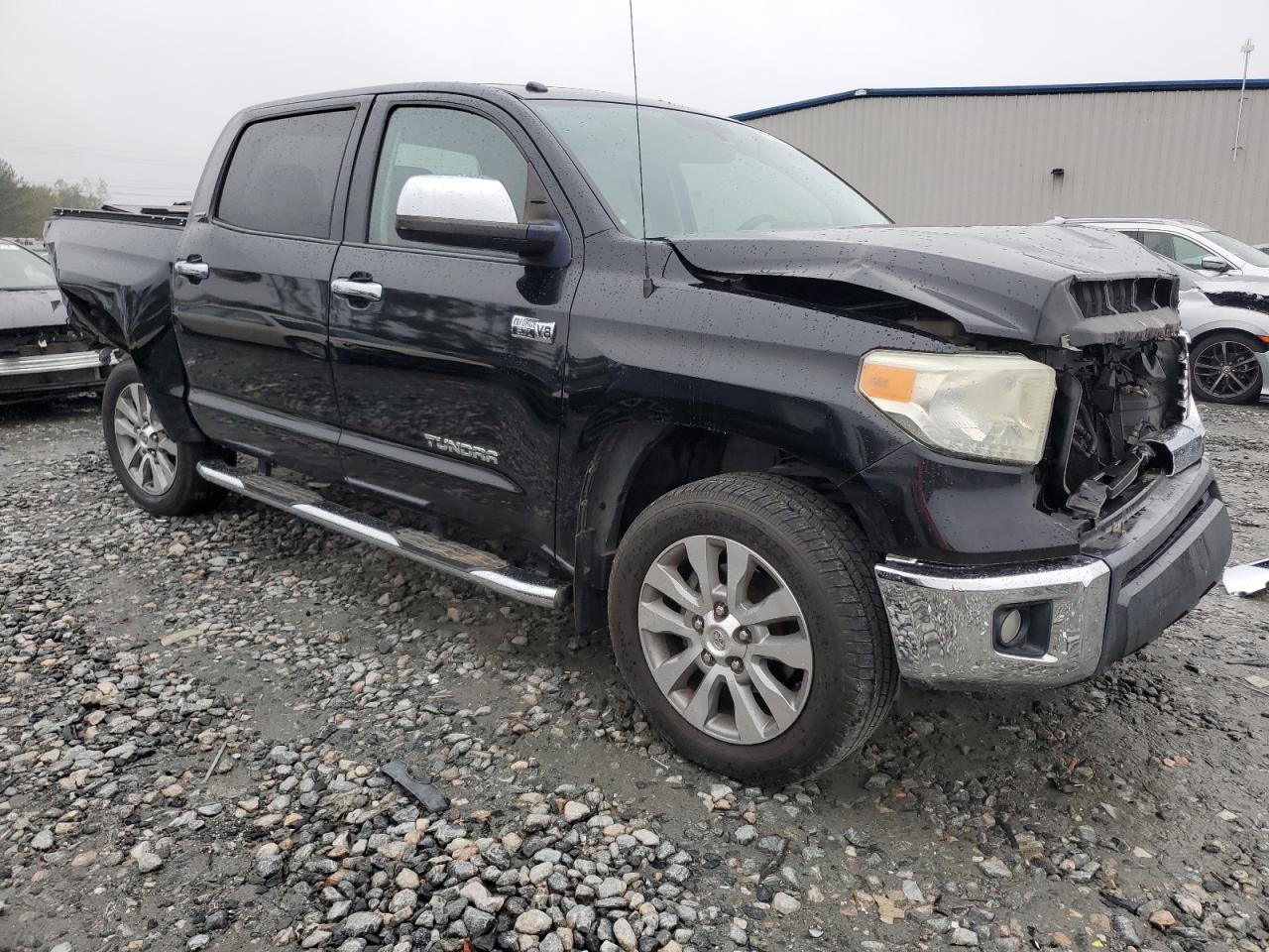 2014 Toyota Tundra VIN 5TFHW5F11EX355384 Copart auction photo, front end / rear end damage thumbnail 4