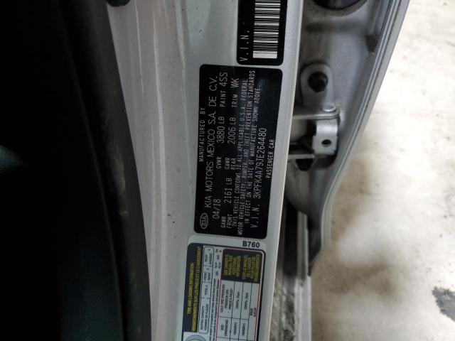 2018 KIA Forte VIN 3KPFK4A79JE264480 Copart auction photo, front end / undercarriage damage thumbnail 12