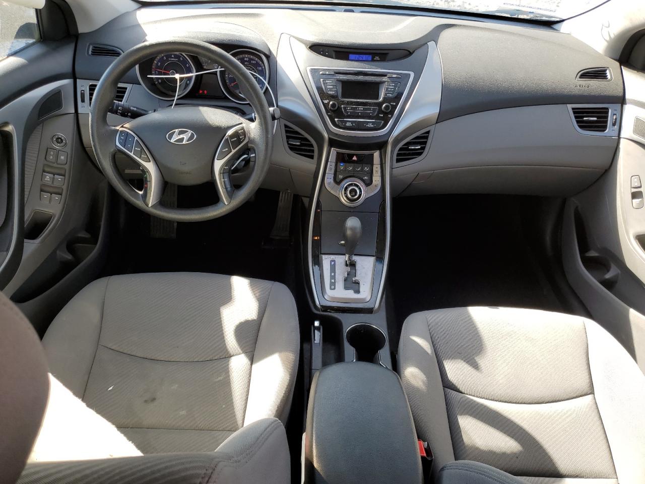 2013 Hyundai Elantra VIN KMHDH4AE8DU938057 Copart auction photo, side damage thumbnail 8