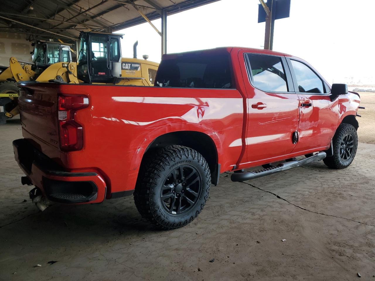 2020 Chevrolet Silverado VIN 3GCUYEED7LG233876 Copart auction photo, front end / side damage thumbnail 3