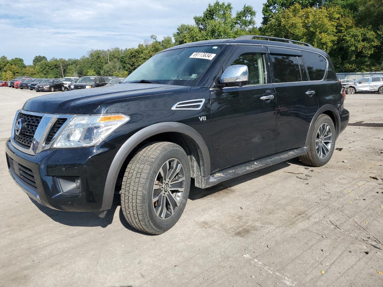 2019 Nissan Armada VIN JN8AY2NC8K9583190