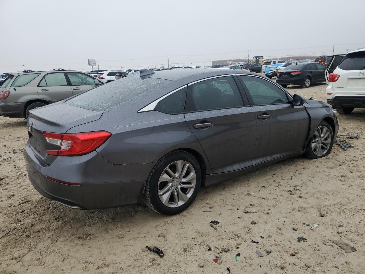 2020 Honda Accord VIN 1HGCV1F12LA048121 Copart auction photo, front end / undercarriage damage thumbnail 3