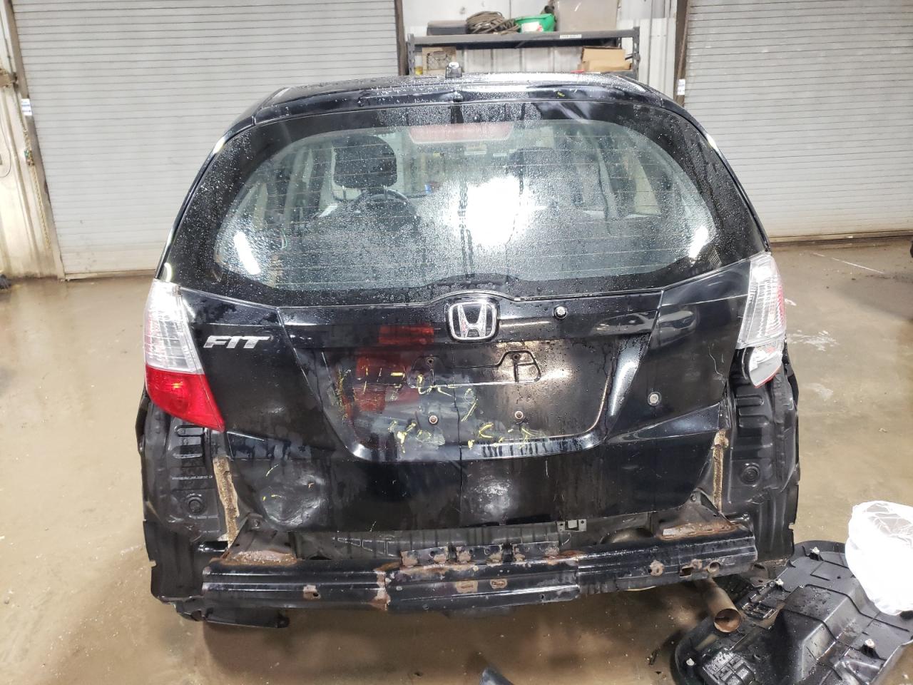 2010 Honda Fit VIN JHMGE8H20AC016654 Copart auction photo, rear end damage thumbnail 6