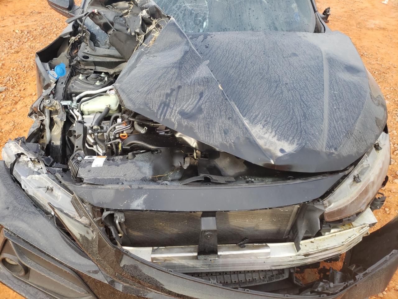 2021 Honda Civic VIN SHHFK7H41MU228972 Copart auction photo, rollover damage thumbnail 11