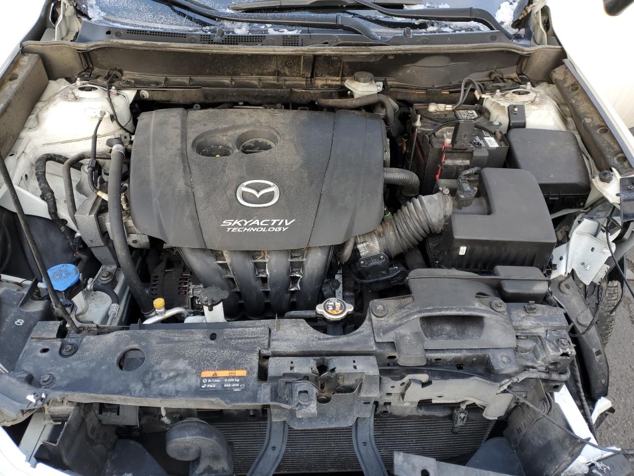 2019 Mazda CX-3 VIN JM1DKFC75K0416328 Copart auction photo, front end / rear end damage thumbnail 14