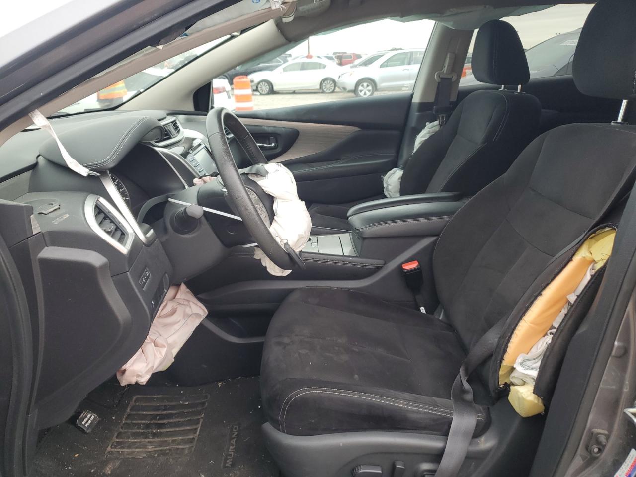 2017 Nissan Murano VIN 5N1AZ2MH0HN166017 Copart auction photo, front end / side damage thumbnail 7