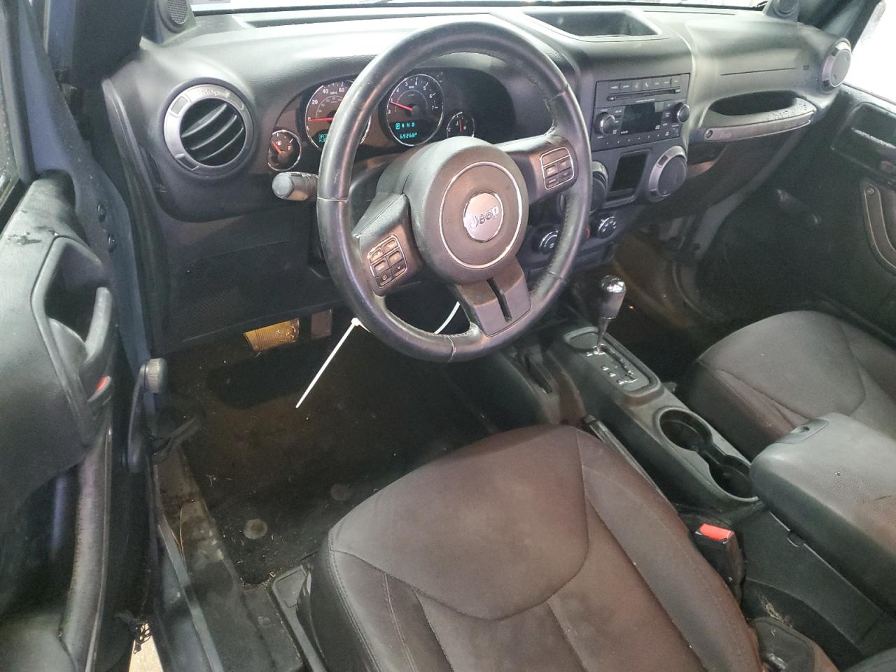 2014 Jeep Wrangler VIN 1C4AJWAG4EL305605 Copart auction photo, front end / minor dent/scratches damage thumbnail 8