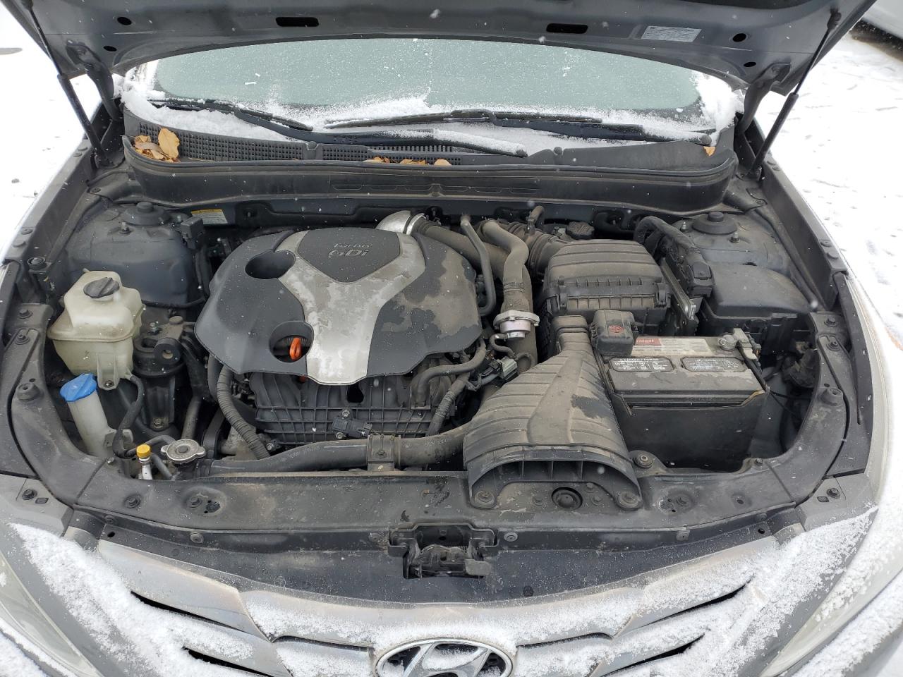 2013 Hyundai Sonata VIN 5NPEC4AB3DH567042 Copart auction photo, rear end damage thumbnail 11