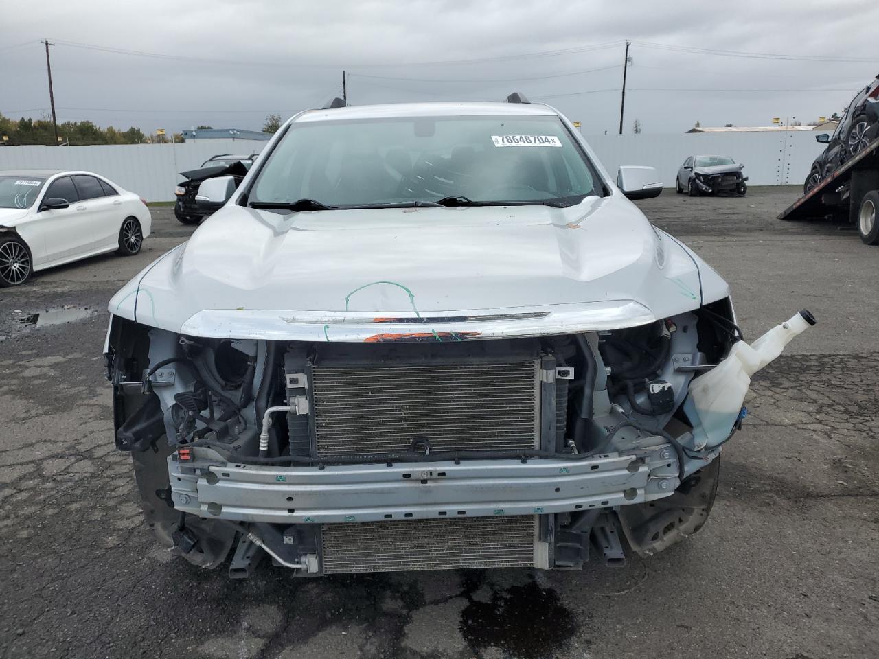 2020 GMC Acadia VIN 1GKKNMLS4LZ146985 Copart auction photo, front end / mechanical damage thumbnail 5