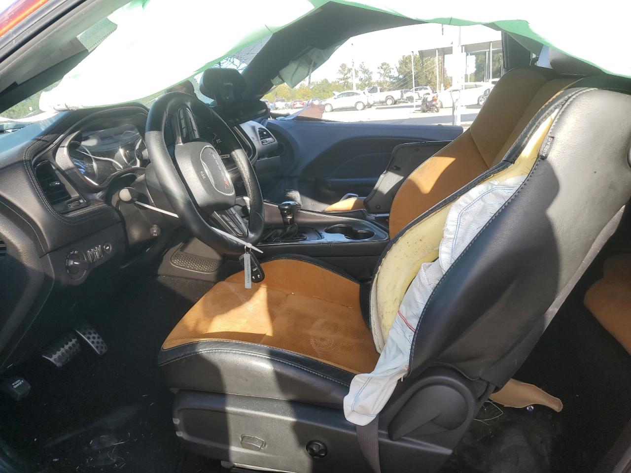 2021 Dodge Challenger VIN 2C3CDZFJ5MH596475 Copart auction photo, all over damage thumbnail 7