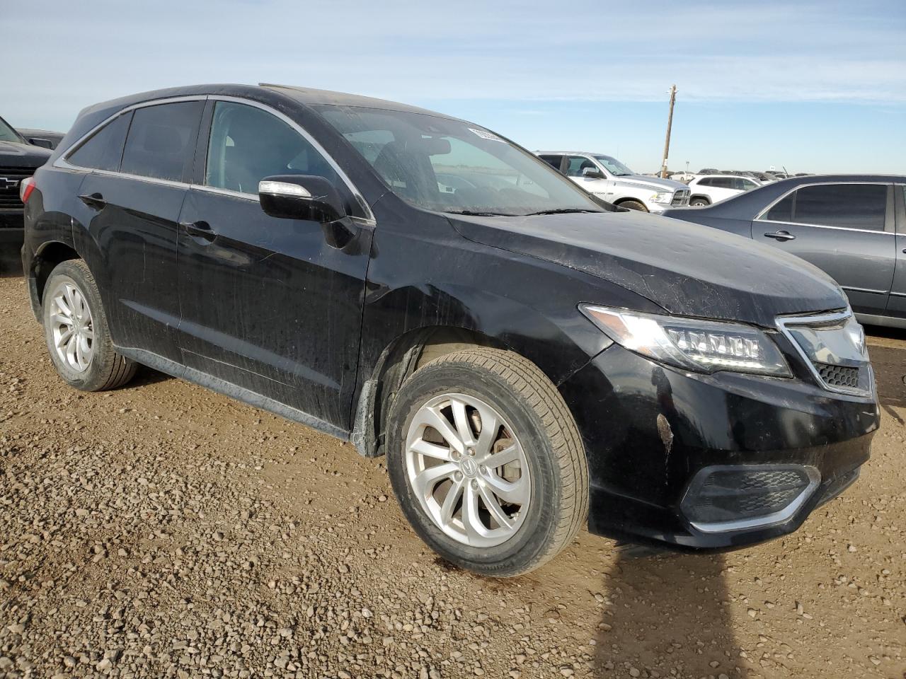 2018 Acura RDX VIN 5J8TB4H55JL804164 Copart auction photo, hail / front end damage thumbnail 4