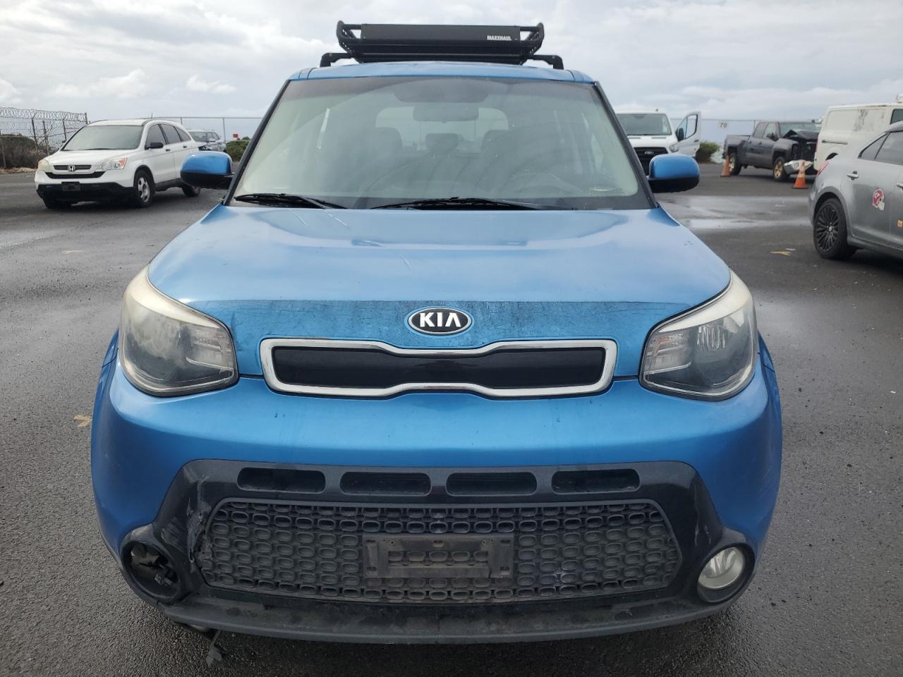 2016 KIA Soul VIN KNDJP3A55G7330486 Copart auction photo, vandalism / side damage thumbnail 5