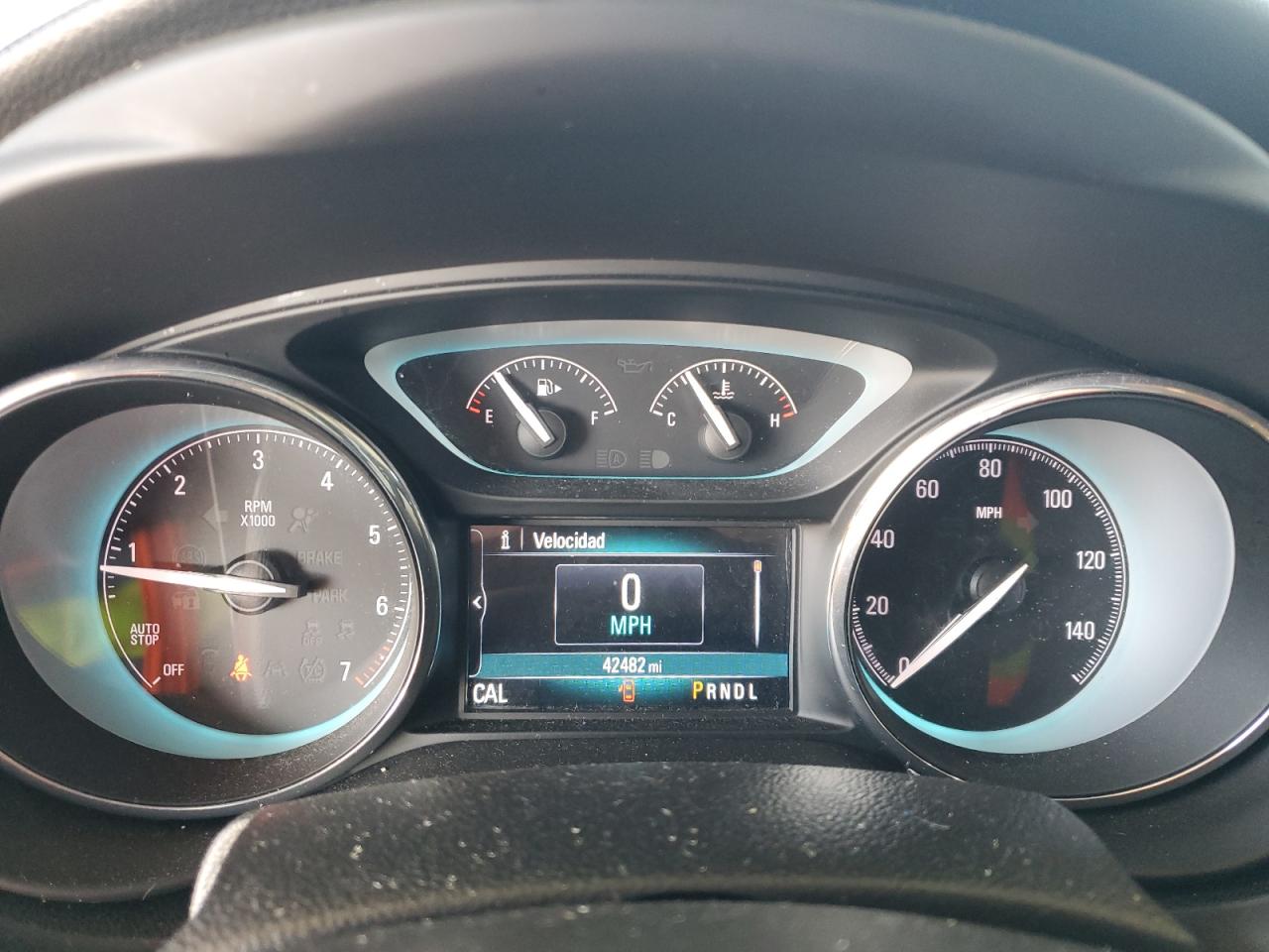 2017 Buick Envision VIN LRBFXASA7HD087951 Copart auction photo, front end / side damage thumbnail 9
