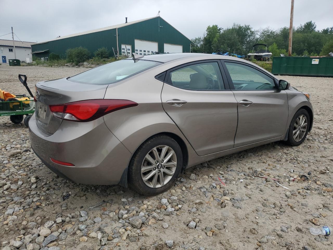 2014 Hyundai Elantra VIN 5NPDH4AE9EH530330 Copart auction photo, front end / minor dent/scratches damage thumbnail 3