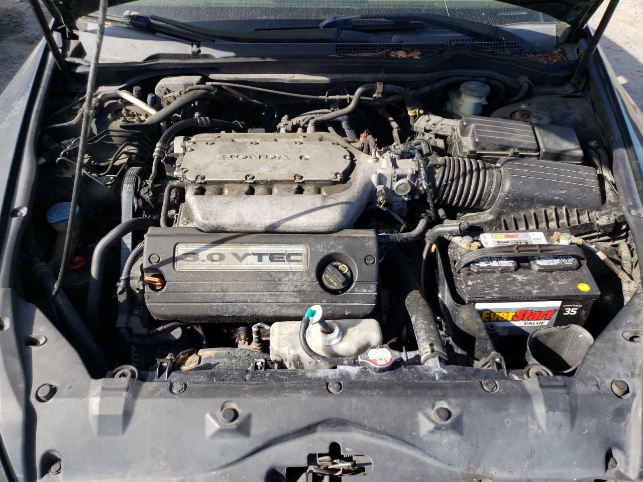 2006 Honda Accord VIN 1HGCM66876A034345 Copart auction photo, side / front end damage thumbnail 11