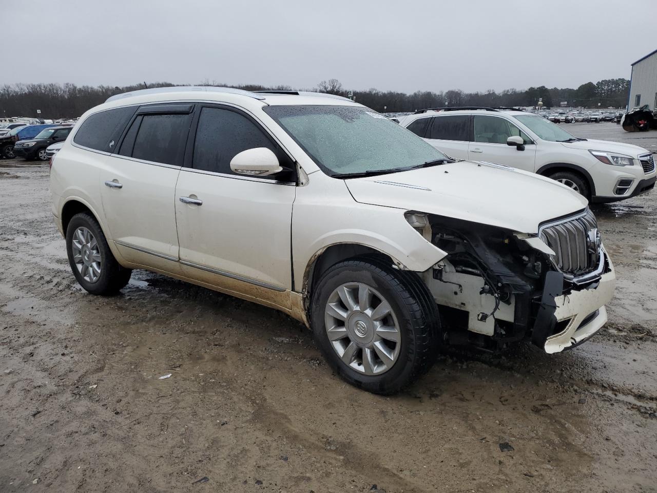 2015 Buick Enclave VIN 5GAKRCKD2FJ270707 Copart auction photo, front end damage thumbnail 4
