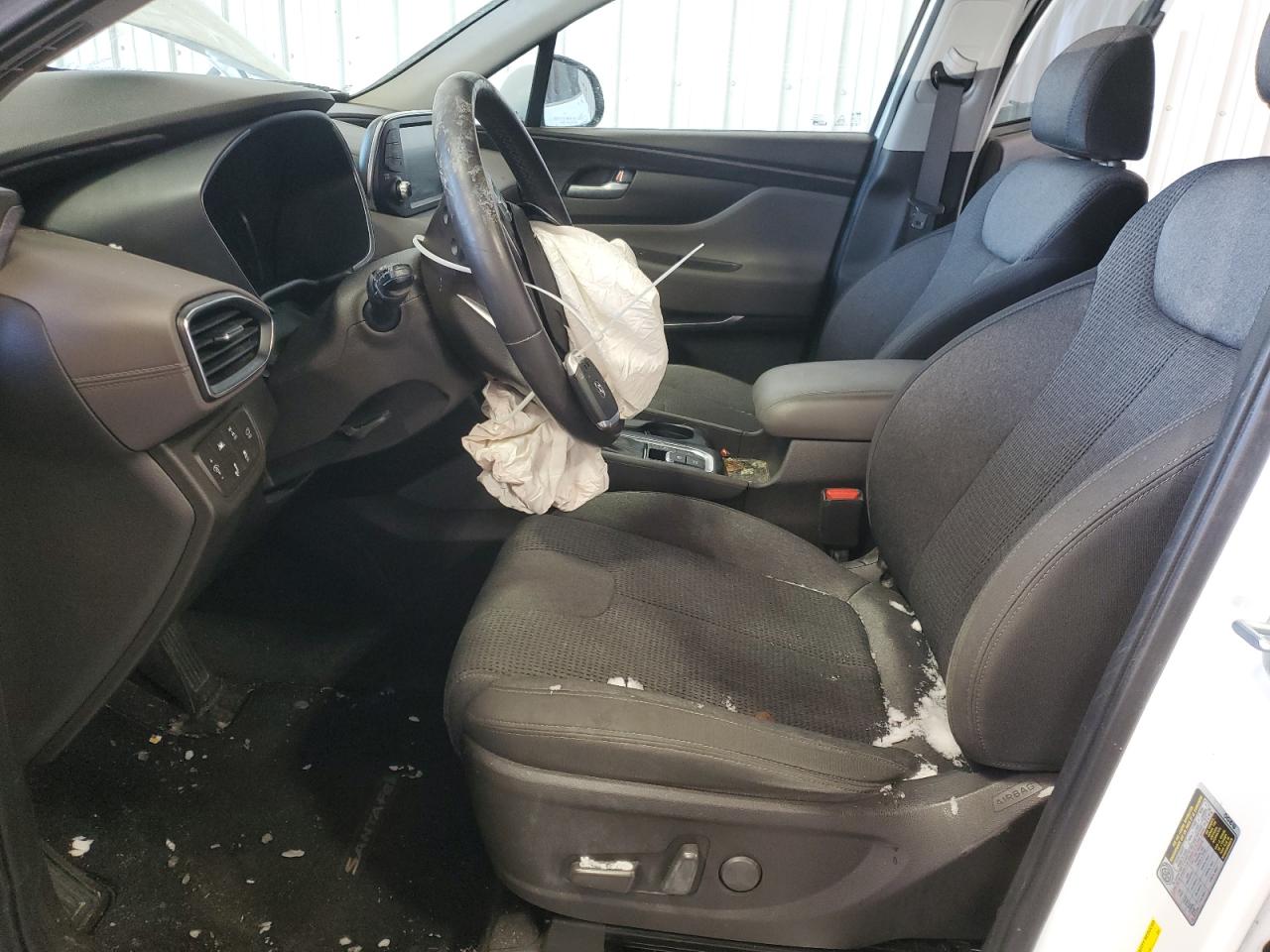 2020 Hyundai Santa Fe VIN 5NMS3CAD8LH284260 Copart auction photo, front end damage thumbnail 7
