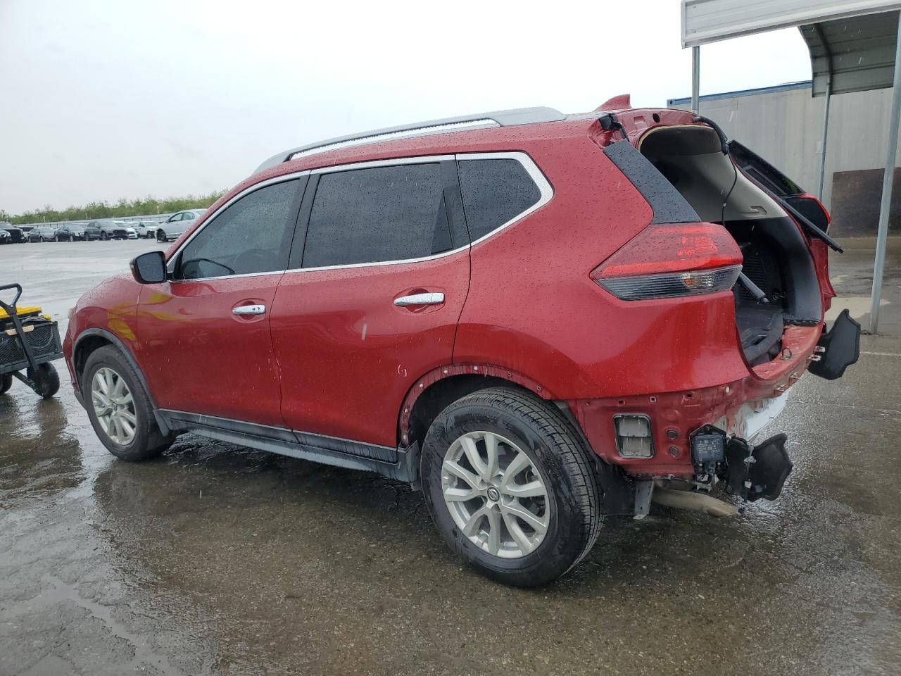 2018 Nissan Rogue VIN 5N1AT2MT9JC719822 Copart auction photo, rear end damage thumbnail 2