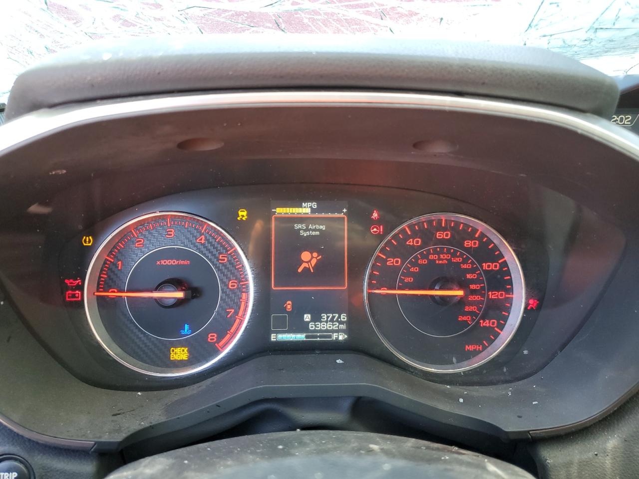 2019 Subaru Impreza VIN 4S3GTAJ69K1740593 Copart auction photo, all over damage thumbnail 9