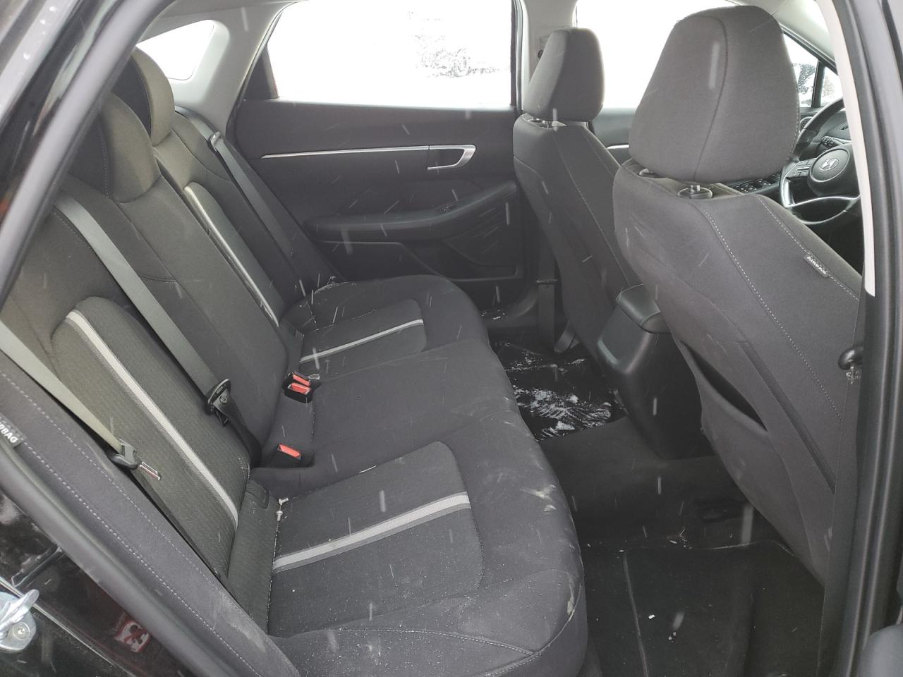 2022 Hyundai Sonata VIN KMHL24JA9NA219770 Copart auction photo, hail / rear end damage thumbnail 10