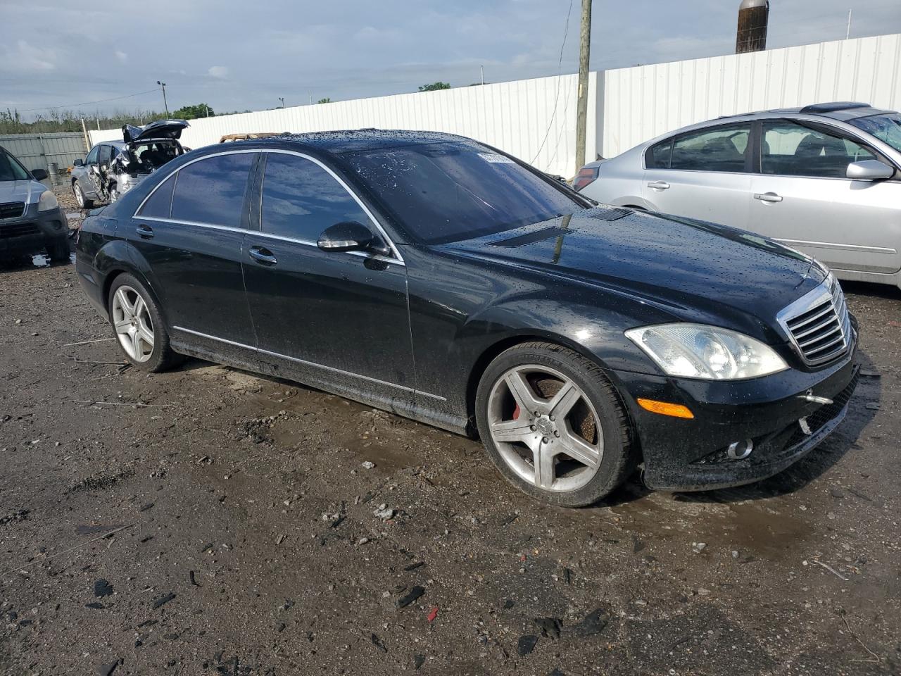 2007 Mercedes-Benz S-klasse VIN WDDNG71X27A110421 Copart auction photo, burn damage thumbnail 4