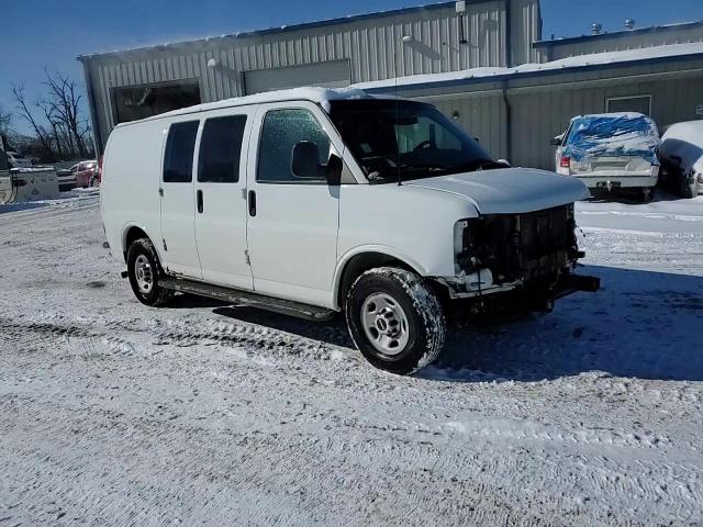 2014 GMC Savana VIN 1GTW7FCA9E1911488 Copart auction photo, front end / rear end damage thumbnail 14