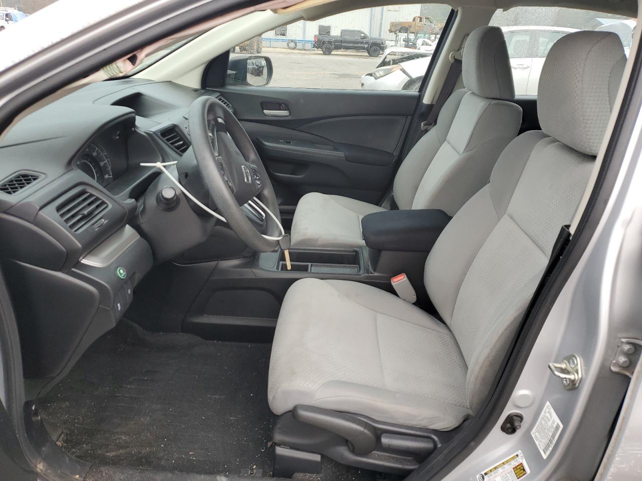 2016 Honda CR-V VIN 2HKRM4H37GH657702 Copart auction photo, front end damage thumbnail 7
