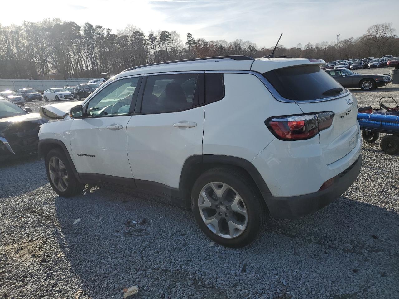 2018 Jeep Compass VIN 3C4NJCCB8JT406081 Copart auction photo, front end damage thumbnail 2