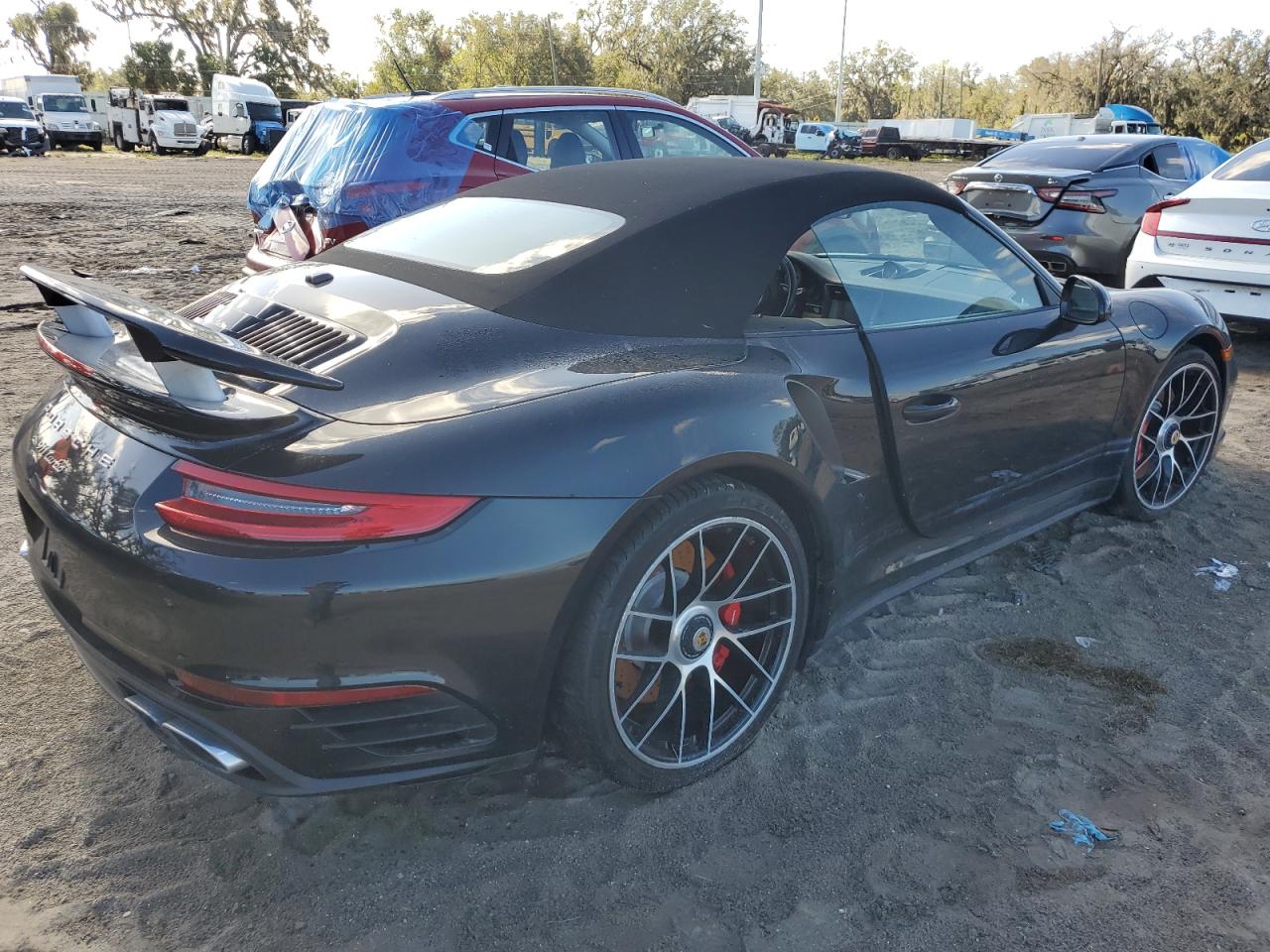 2017 Porsche 911 VIN WP0CD2A98HS178622 Copart auction photo, water/flood damage thumbnail 3
