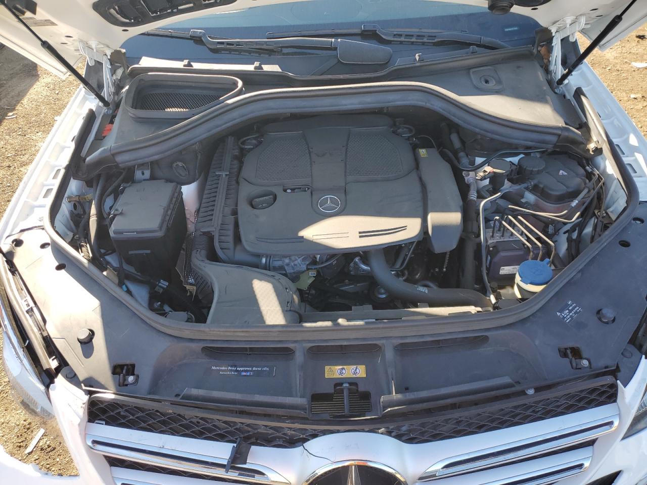 2016 Mercedes-Benz GLE VIN 4JGDA5JB7GA770580 Copart auction photo, front end / side damage thumbnail 14