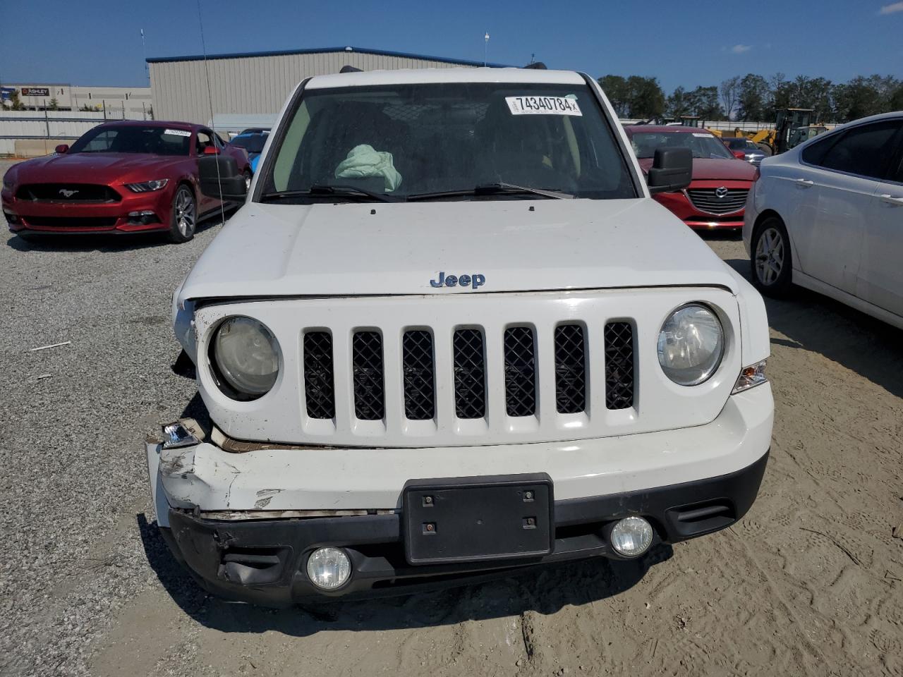 2014 Jeep Liberty (Patriot) VIN 1C4NJPBA2ED881429 Copart auction photo, front end damage thumbnail 5