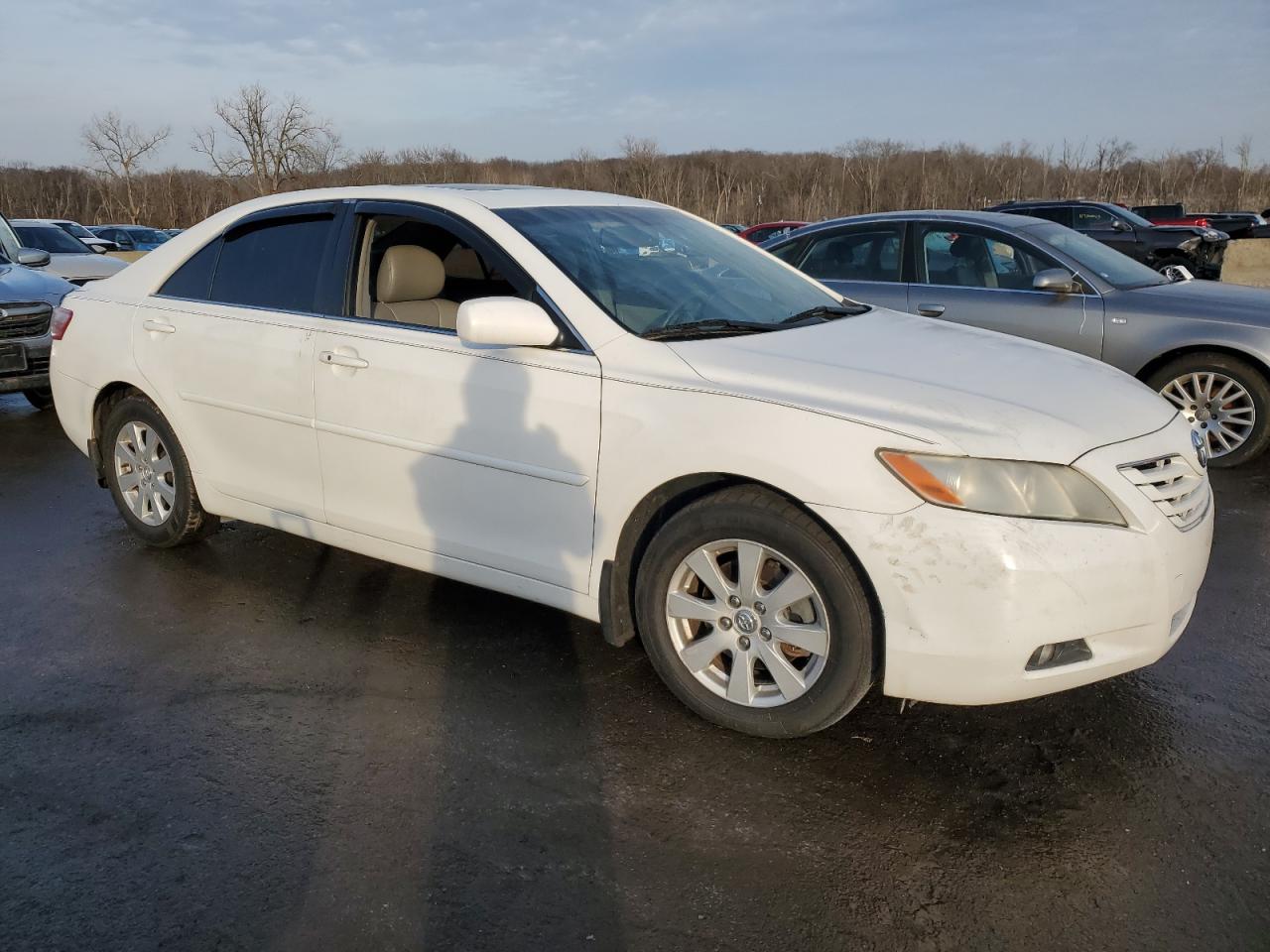 2007 Toyota Camry VIN JTNBK46K173019499 Copart auction photo, side / minor dent/scratches damage thumbnail 4