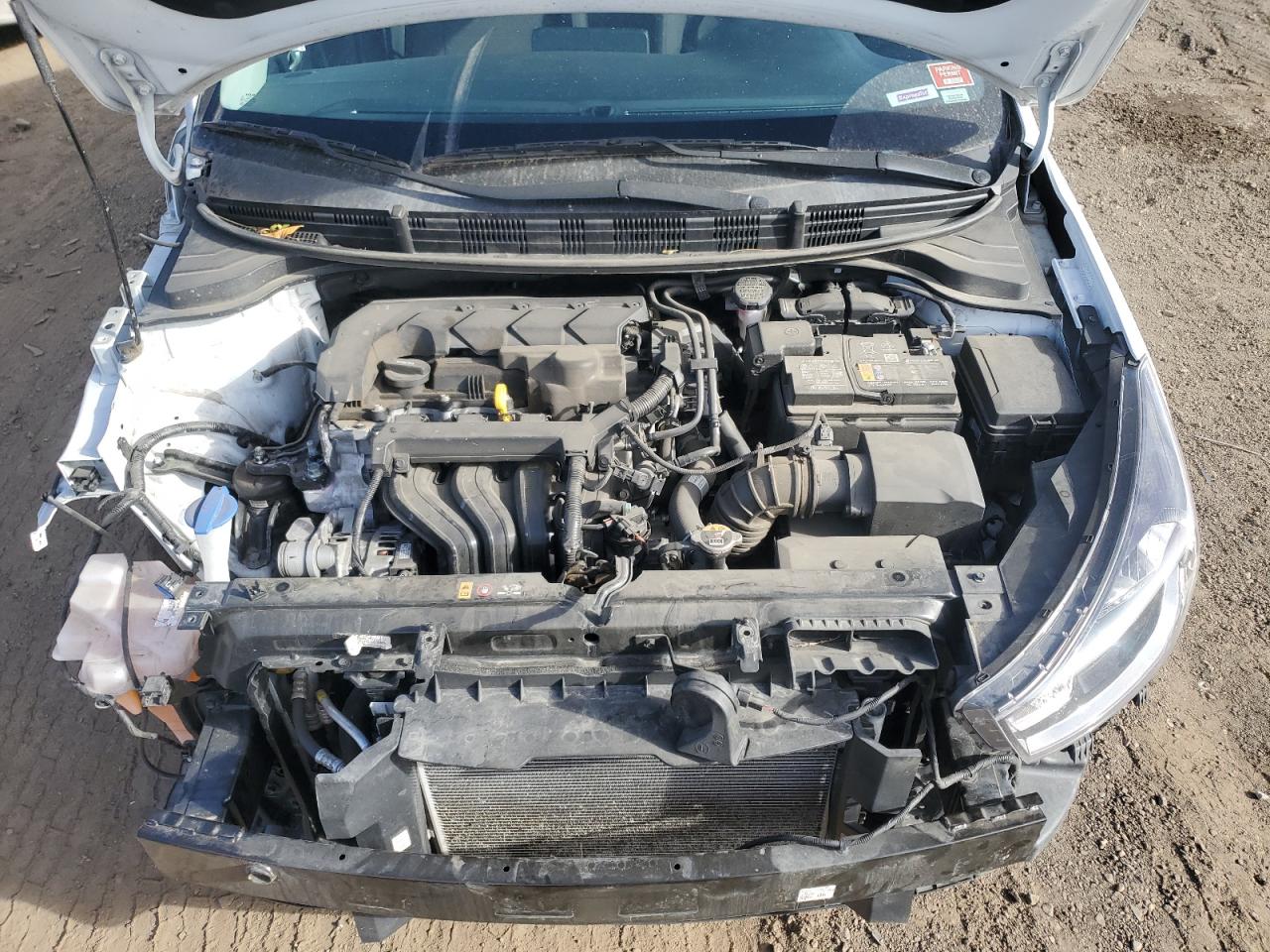 2023 KIA Rio VIN 3KPA24AD4PE606118 Copart auction photo, front end / rear end damage thumbnail 11