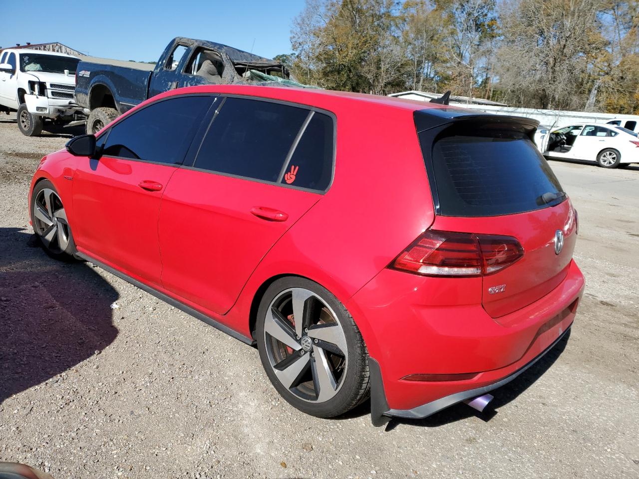 2021 Volkswagen GTI VIN 3VW5T7AU6MM008210 Copart auction photo, front end damage thumbnail 2