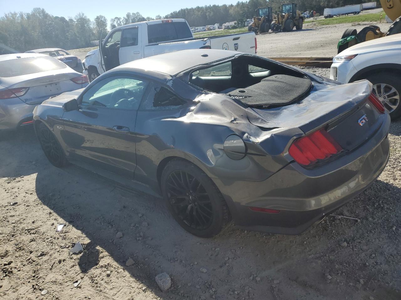 2017 Ford Mustang VIN 1FA6P8CF8H5234394 Copart auction photo, all over damage thumbnail 2