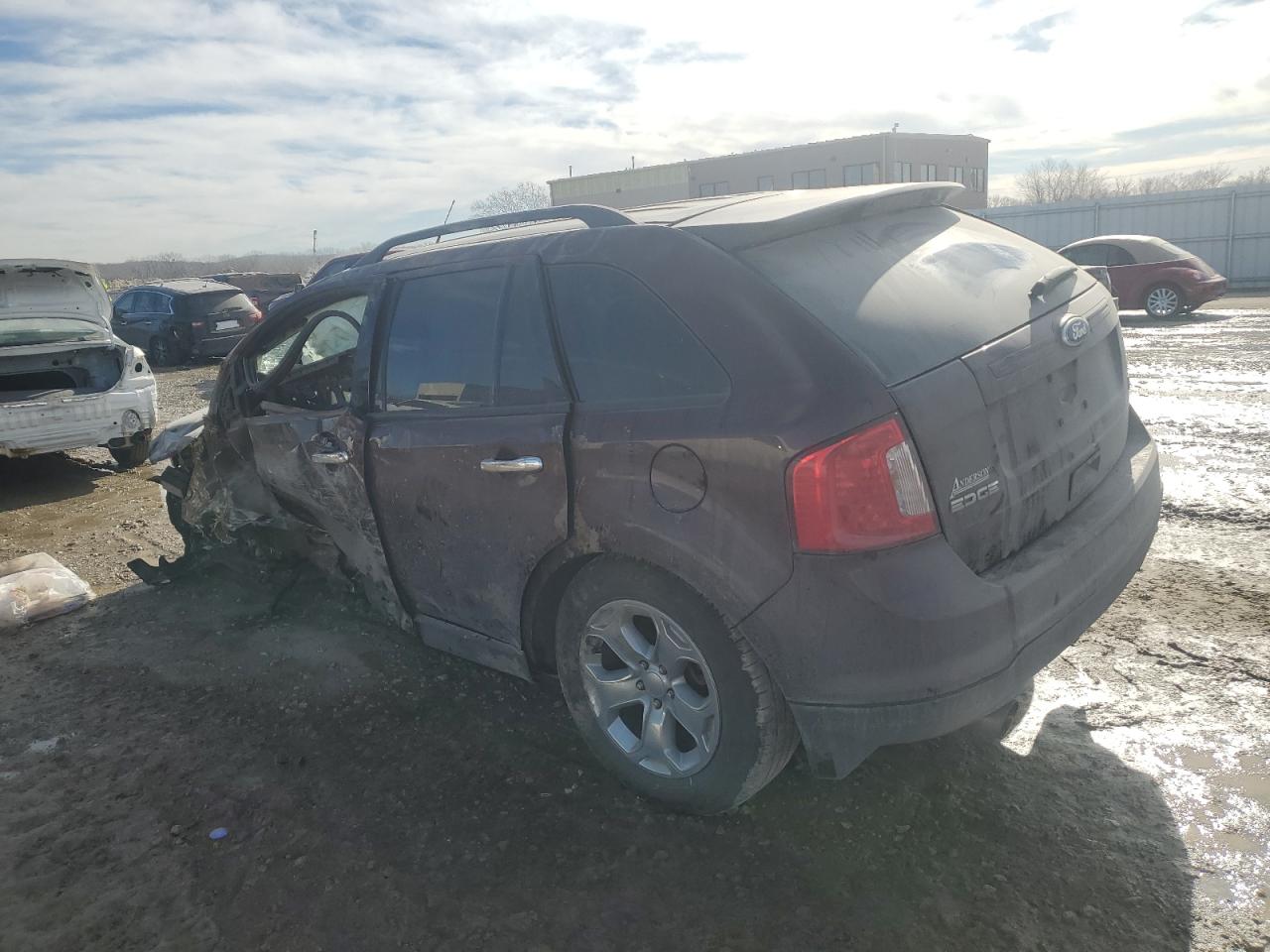 2011 Ford Edge VIN 2FMDK4JC5BBB31157 Copart auction photo, all over damage thumbnail 2