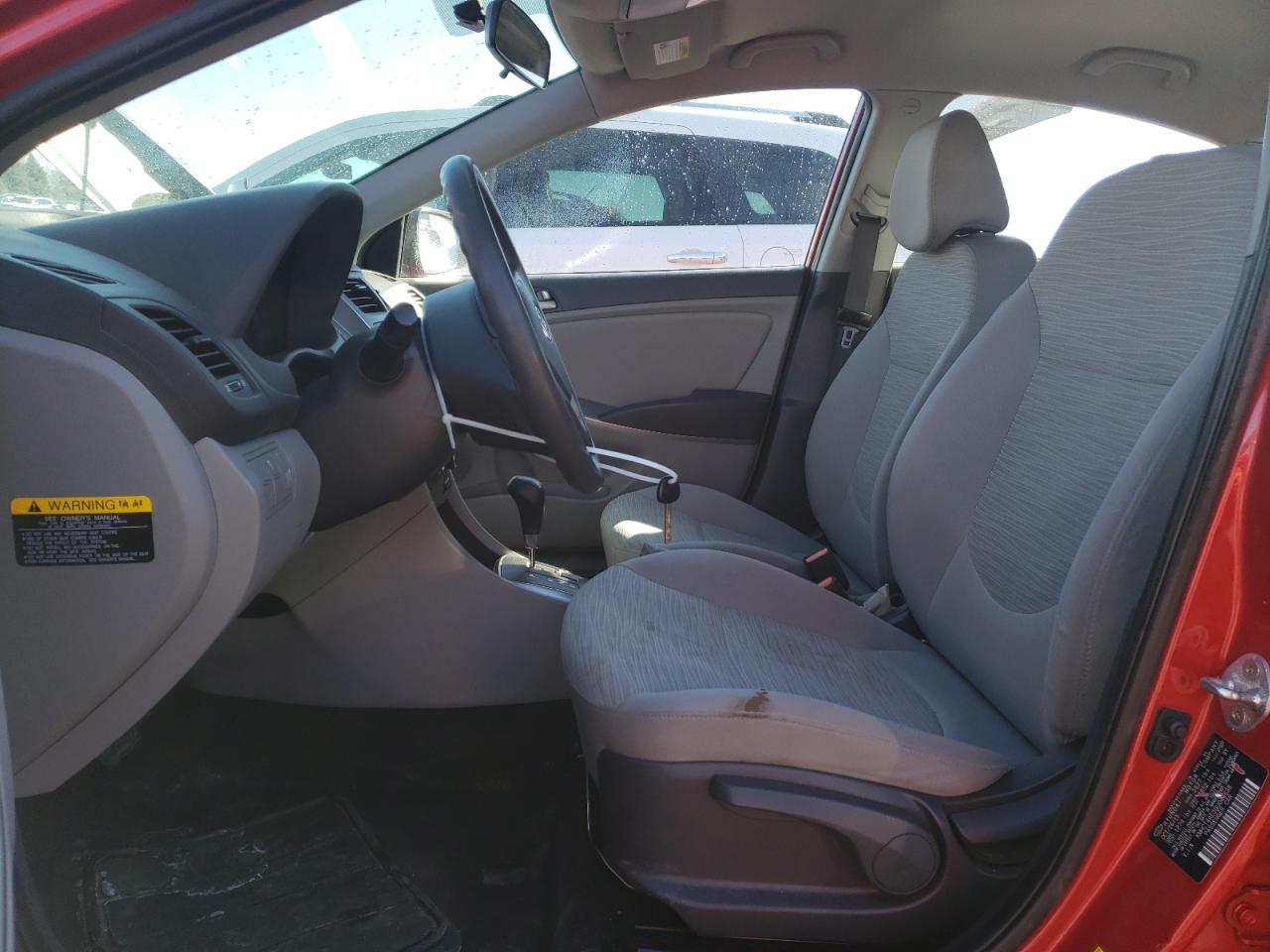 2016 Hyundai Accent VIN KMHCT4AE3GU043638 Copart auction photo, front end damage thumbnail 7