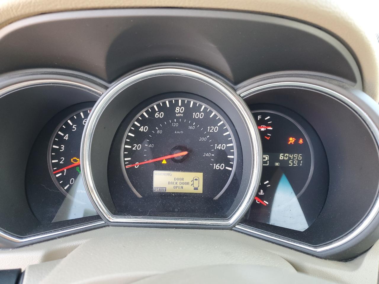2014 Nissan Murano VIN JN8AZ1MW6EW510831 Copart auction photo, front end damage thumbnail 9
