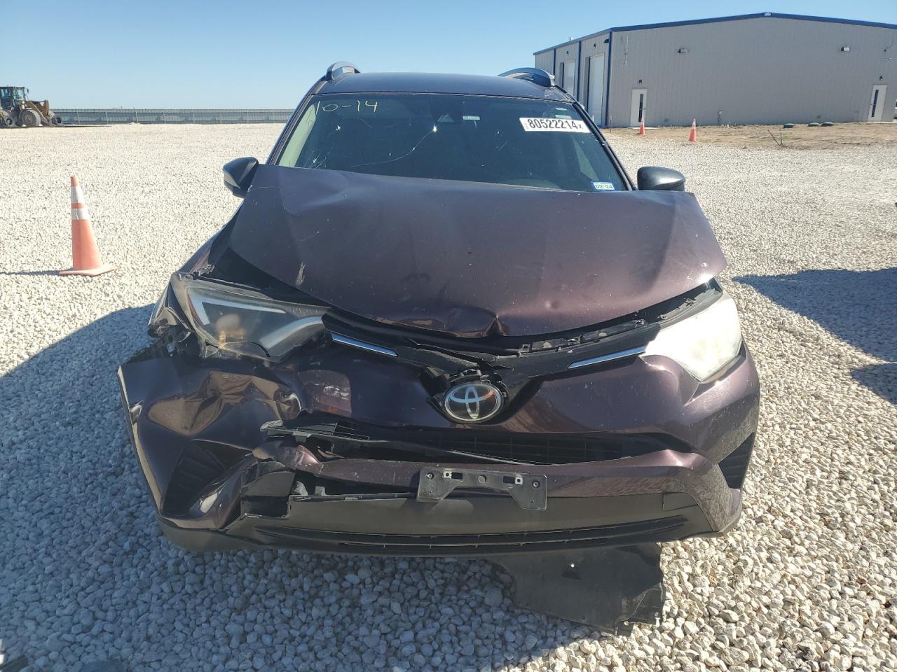 2017 Toyota RAV 4 VIN 2T3ZFREV6HW330330 Copart auction photo, front end damage thumbnail 5