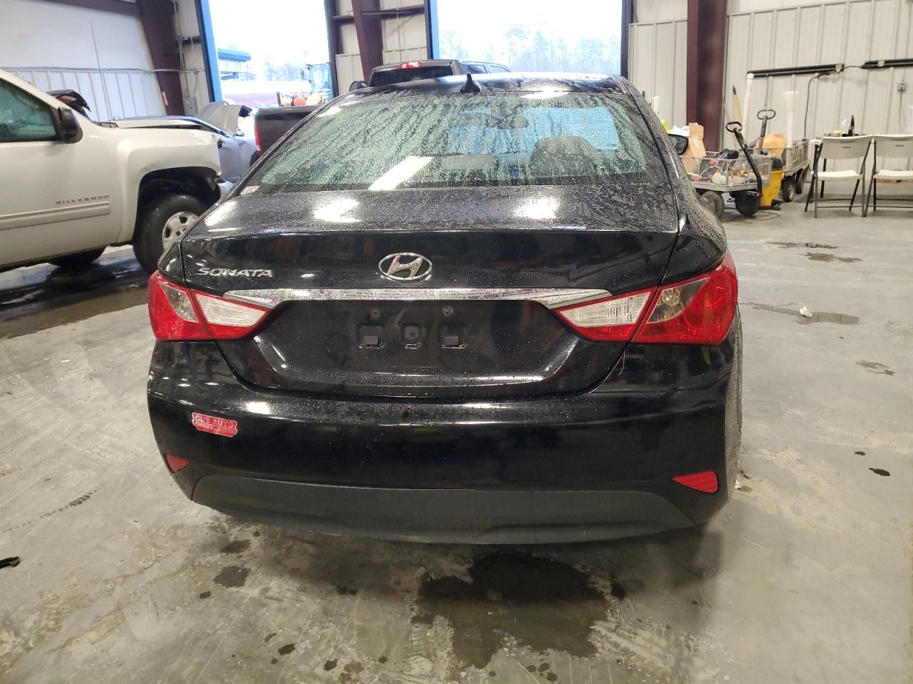 2014 Hyundai Sonata VIN 5NPEB4AC7EH941360 Copart auction photo, front end damage thumbnail 6