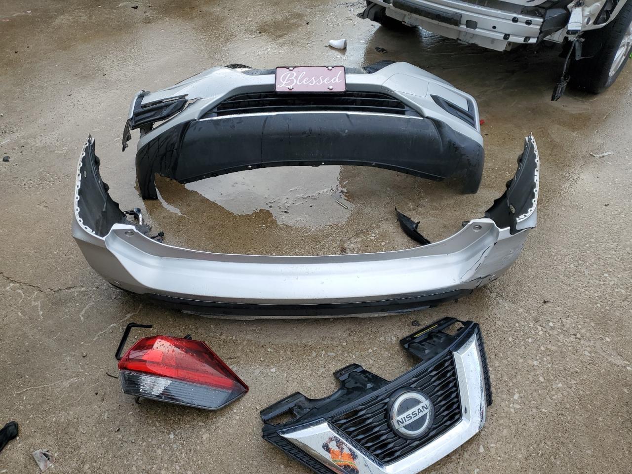 2019 Nissan Rogue VIN KNMAT2MV7KP538914 Copart auction photo, front end / rear end damage thumbnail 13