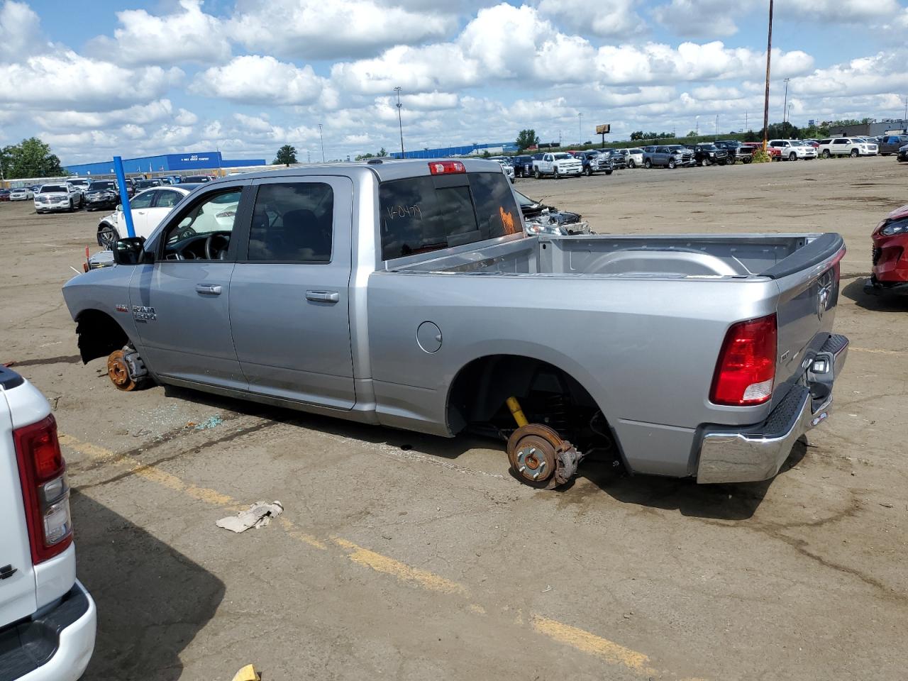 2020 RAM 1500 VIN 1C6RR6TT8LS100479 Copart auction photo, stripped damage thumbnail 2