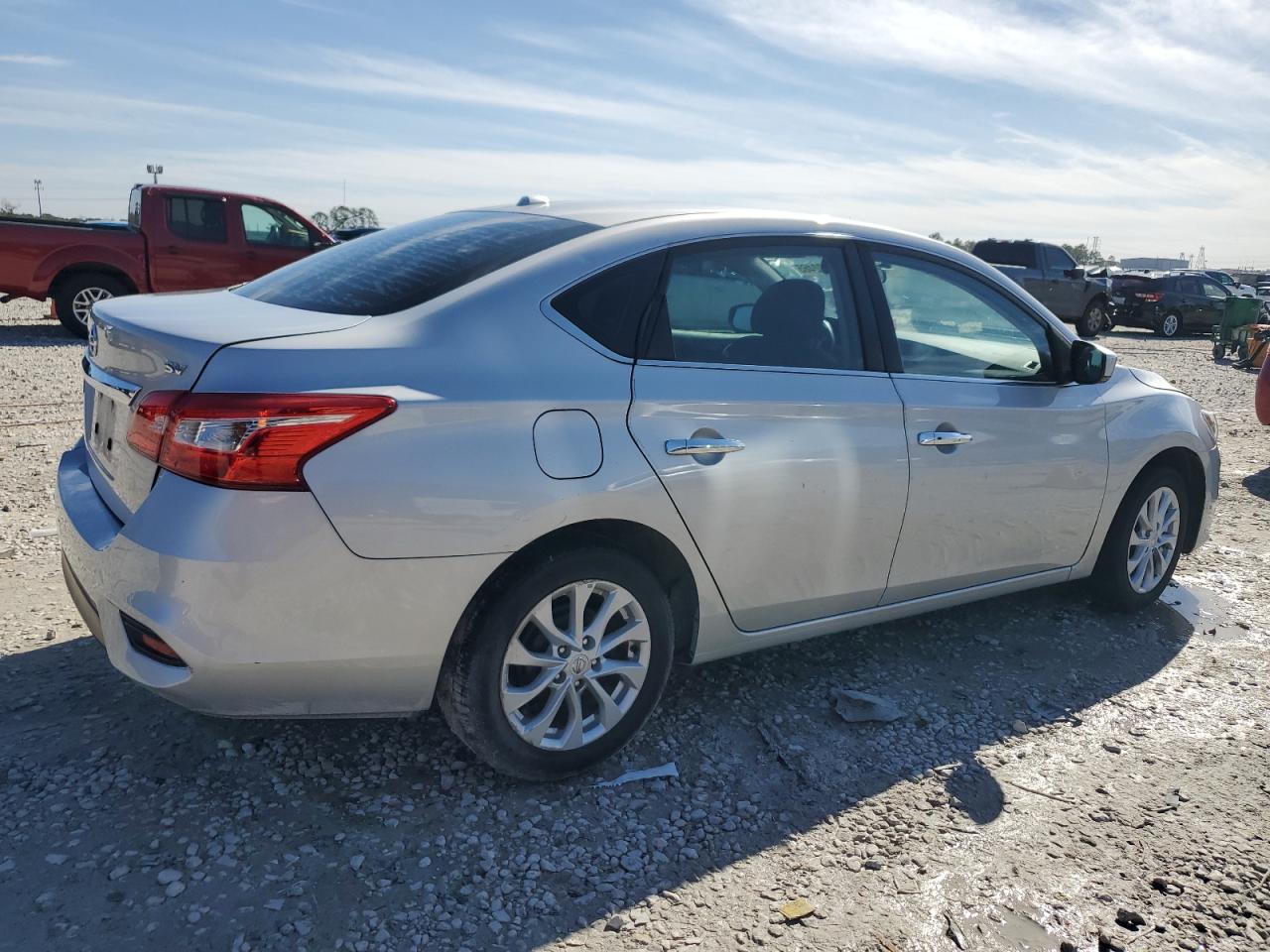 2018 Nissan Sentra VIN 3N1AB7AP1JY341940 Copart auction photo, rear end damage thumbnail 3