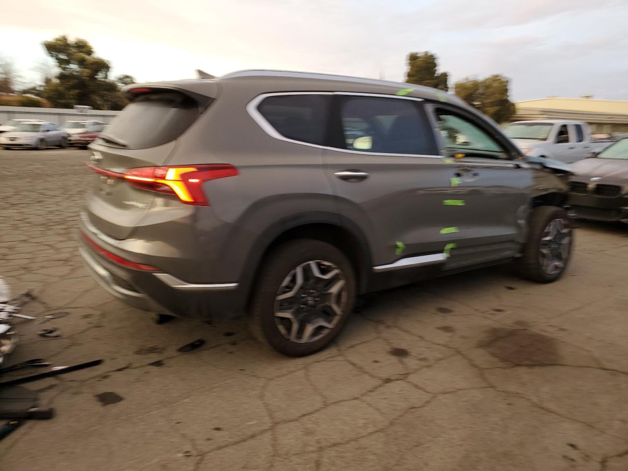 2023 Hyundai Santa Fe VIN 5NMS3DA19PH022121 Copart auction photo, all over damage thumbnail 3