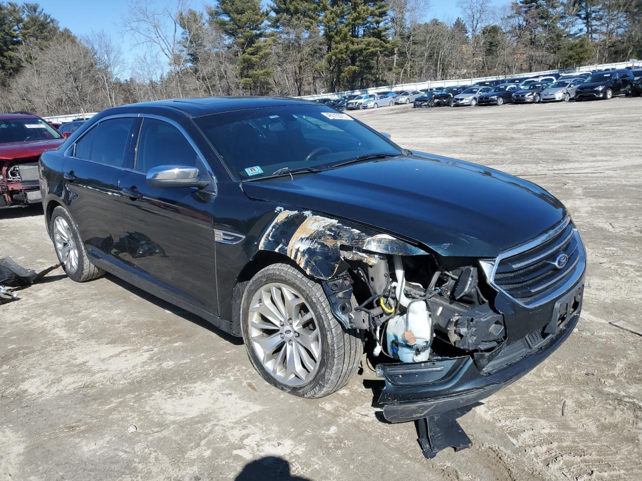 2015 Ford Taurus VIN 1FAHP2F87FG117538 Copart auction photo, front end / minor dent/scratches damage thumbnail 4