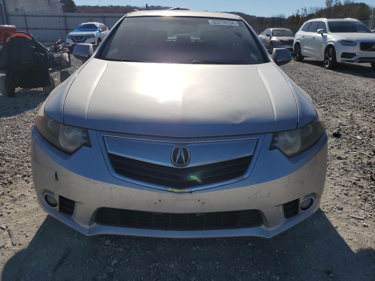 2012 Acura TSX VIN JH4CU2F6XCC001036 Copart auction photo, hail / minor dent/scratches damage thumbnail 5