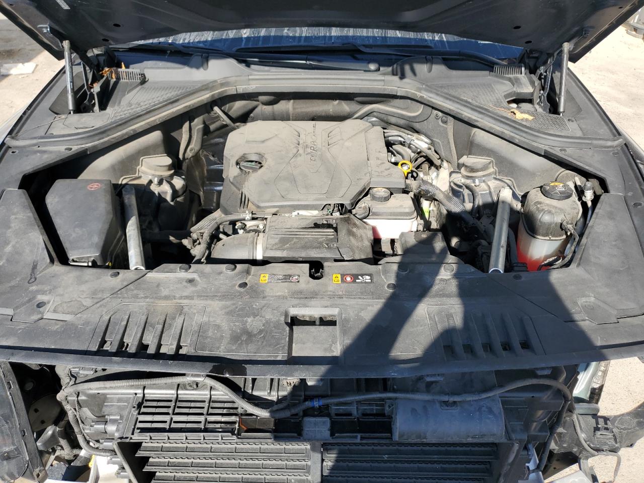 2021 Genesis Gv80 VIN KMUHB4SB8MU054029 Copart auction photo, front end damage thumbnail 12