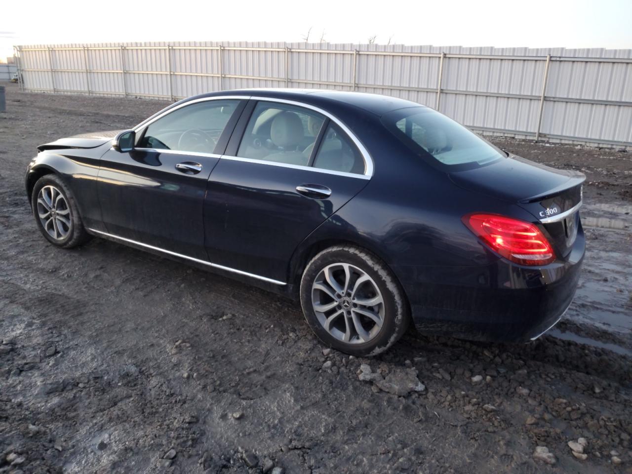 2017 Mercedes-Benz C-klasse VIN 55SWF4KB8HU215751 Copart auction photo, front end damage thumbnail 2