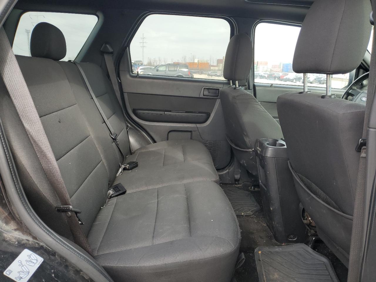 2011 Ford Escape VIN 1FMCU0D7XBKB95116 Copart auction photo, front end damage thumbnail 10