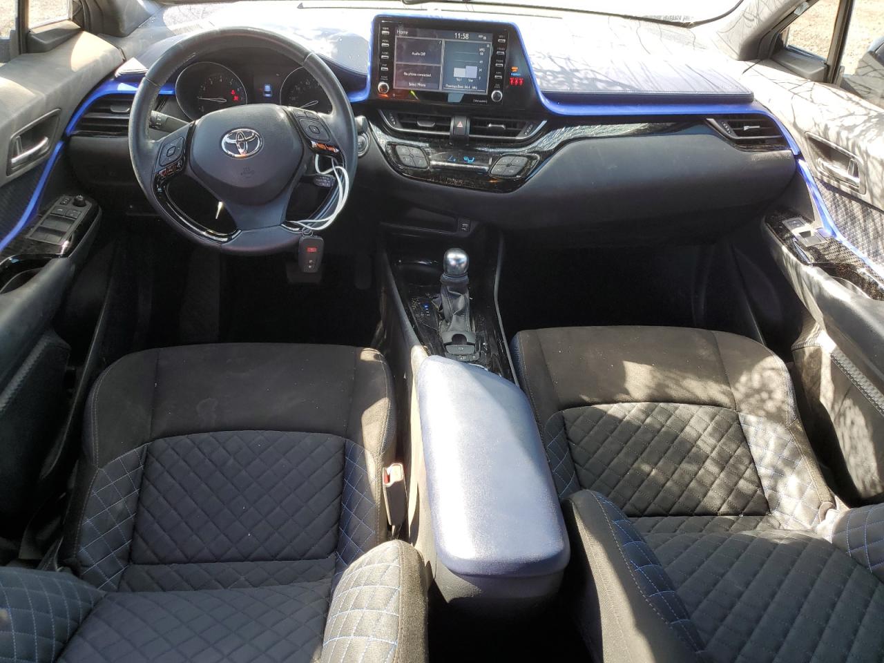 2020 Toyota C-HR VIN JTNKHMBX4L1090962 Copart auction photo, rollover damage thumbnail 8